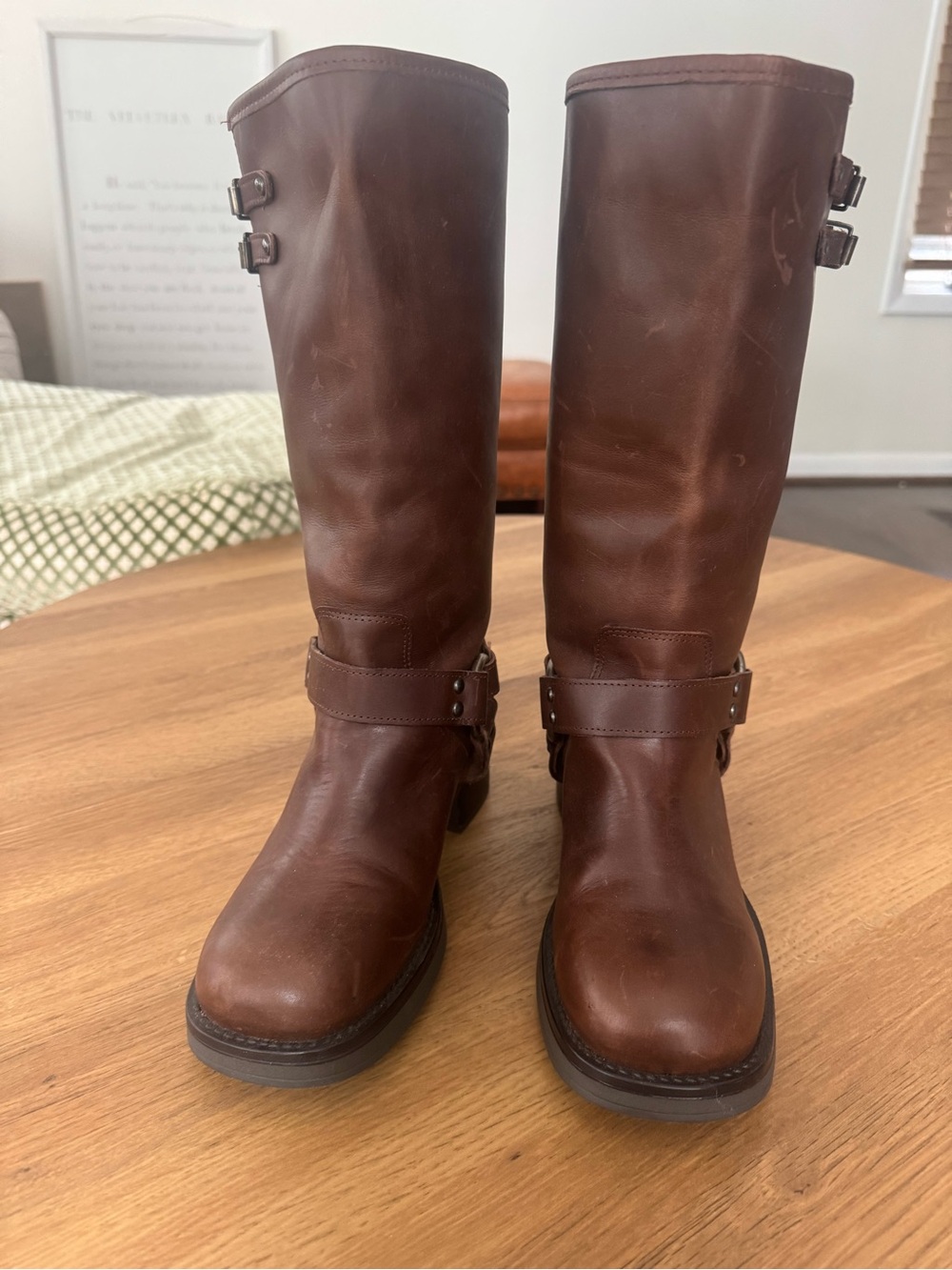 Steve Madden Brown Astor Knee High Boot